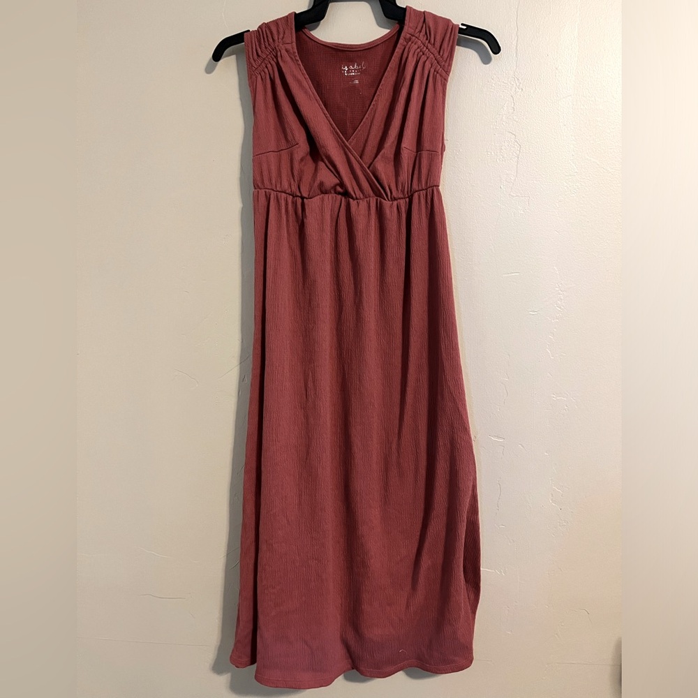 Isabel maternity, pink maternity dress, size XS!